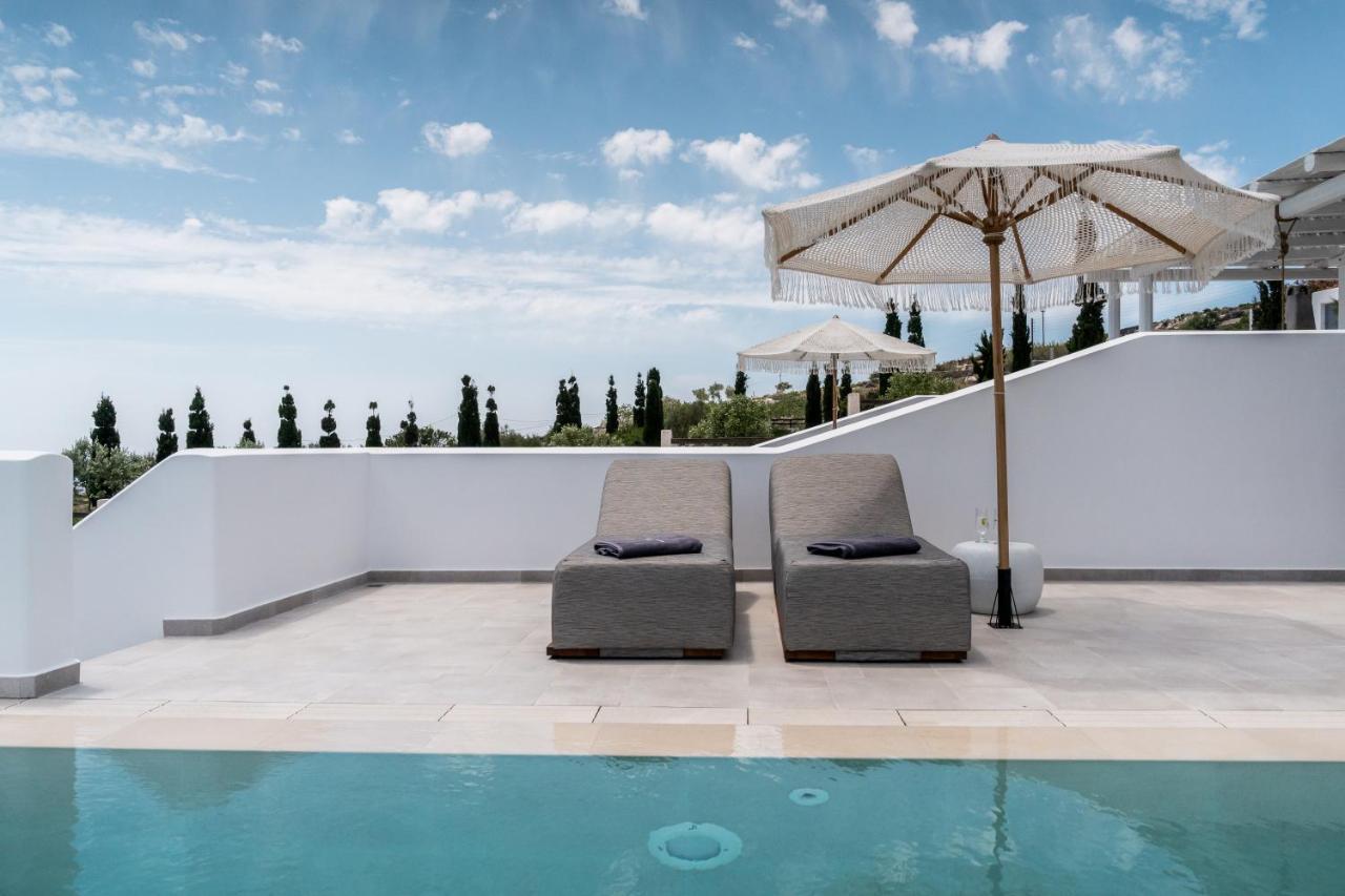 Arotron Santorini Pýrgos Exterior foto